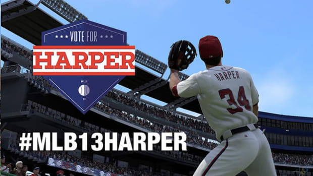 Q&A with the Washington Nationals Bryce Harper about MLB13: The Show